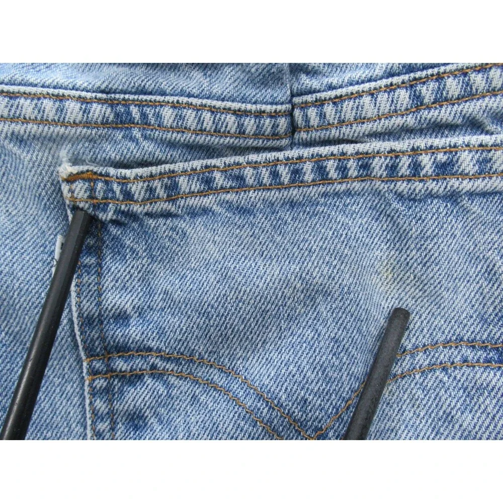 Levis Relaxed Fit Jeans Men's Size 40x29 (Actual 29 x27) Light Wash Blue Y2K